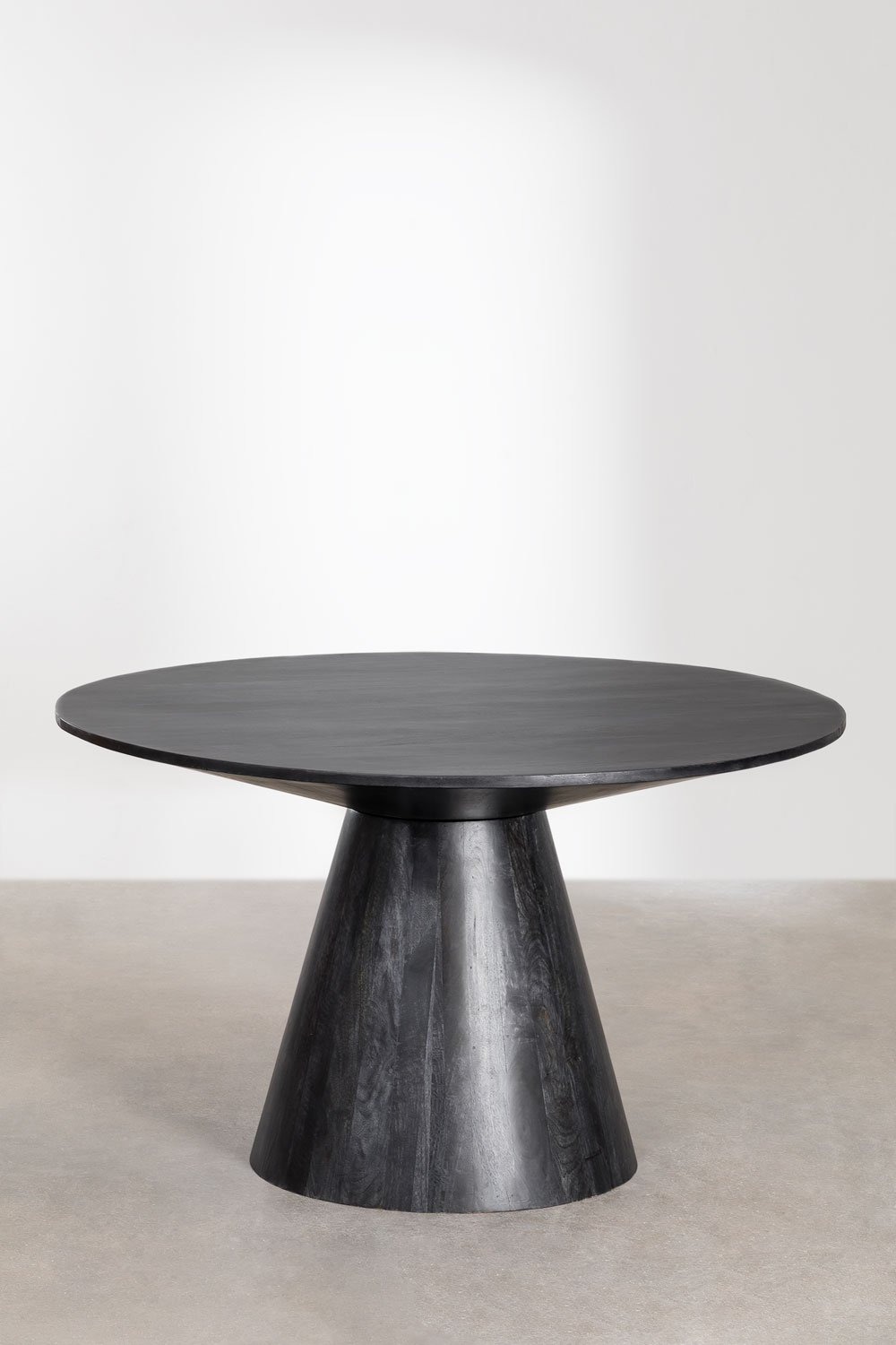 Mesa de Comedor Redonda en Madera de Mango (Ø140 cm) Decloe