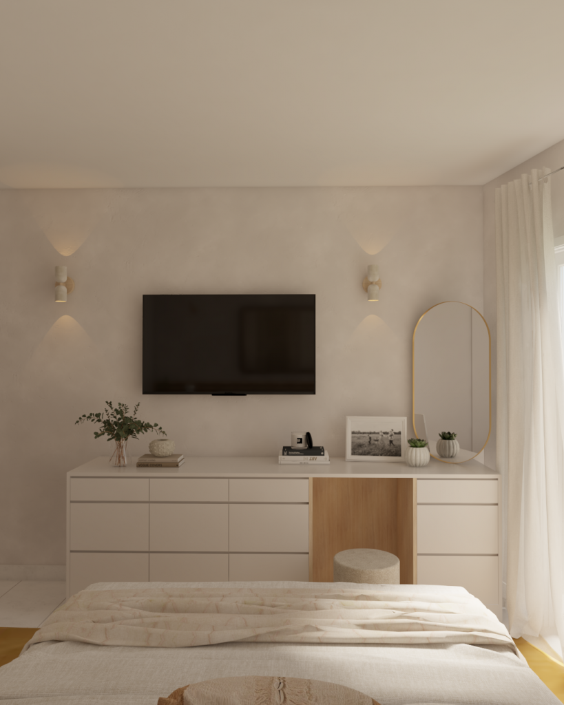 Proyecto de diseño de interiores y decoración. Asesoramiento decorativo Casa CV en Guía Gran Canaria.