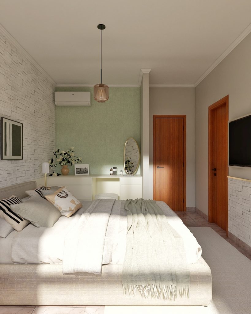 Proyecto de diseño de interiores y decoración. Asesoramiento decorativo Casa L10 en Guía Gran Canaria.