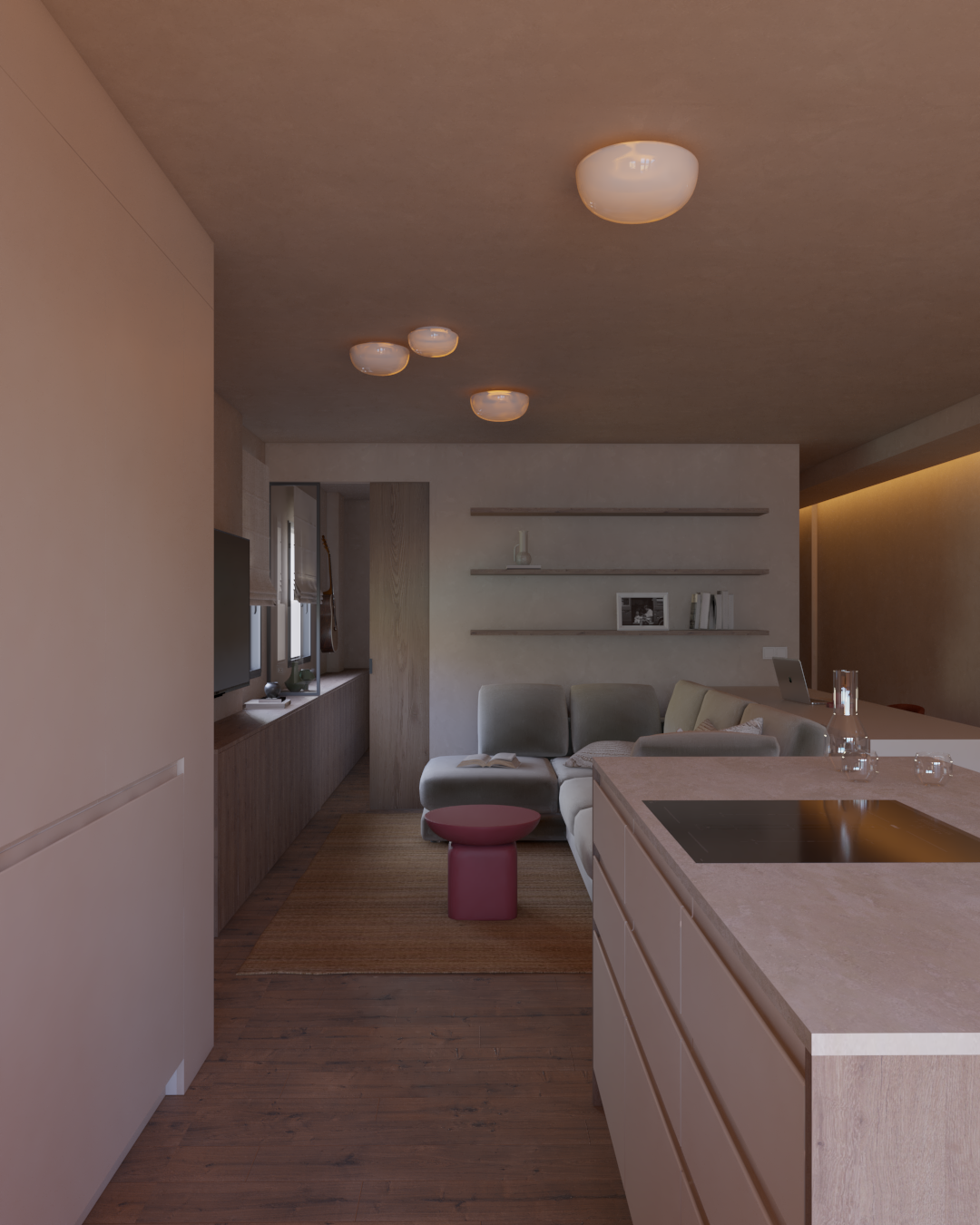 Proyecto de interiorismo residencial en Gran Canaria Casa OA