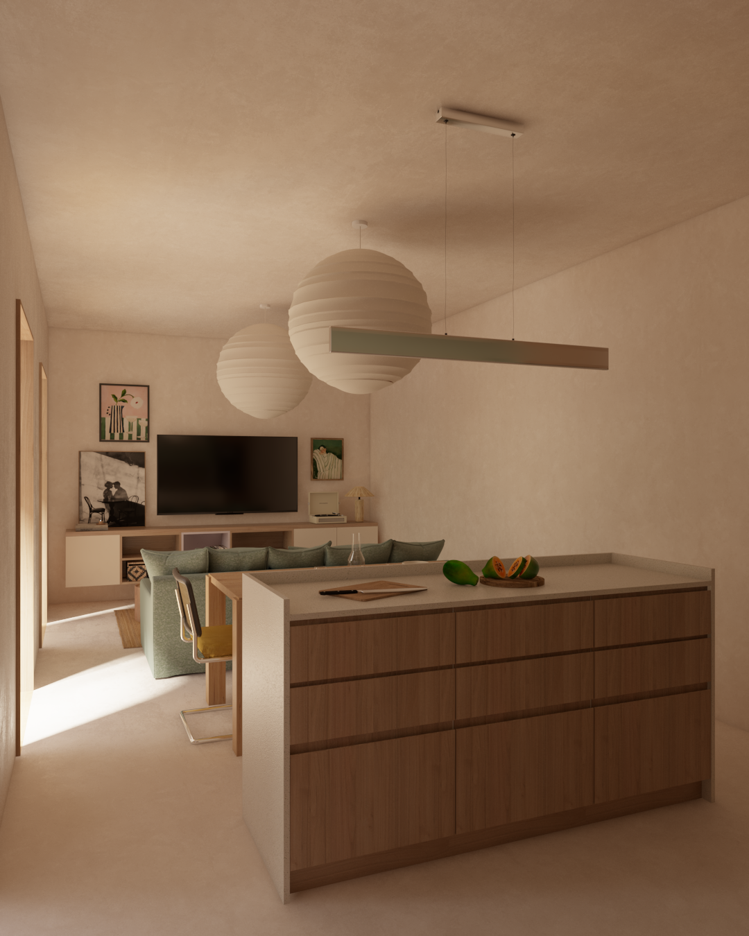 Proyecto de interiorismo residencial en Tenerife Casa RC