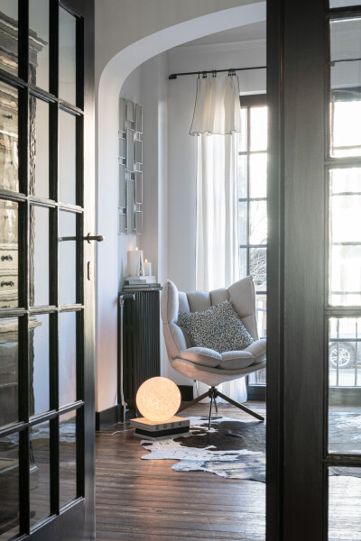 Sillon Relax Cojin En Frame Textil/Metal Beige tienda Jameos Estudio