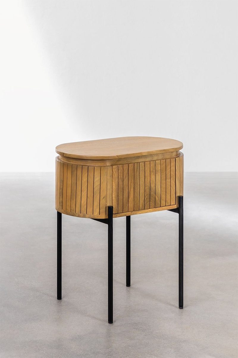 Mesita de Noche en Madera Alenite - Imagen 2
