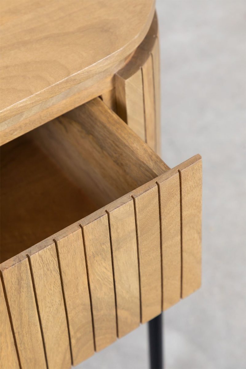 Mesita de Noche en Madera Alenite - Imagen 4