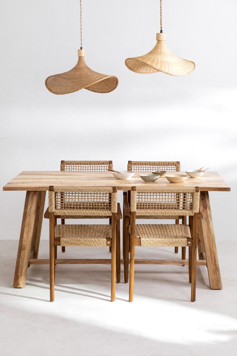 Silla de Comedor en Madera de Teca Orobre