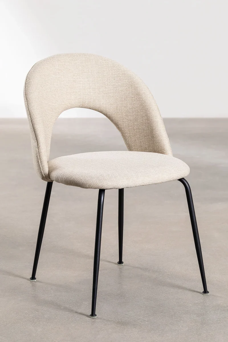 Silla de Comedor Tapizada en Tela Gloria tienda en decoración e interiorismo Jameos Estudio