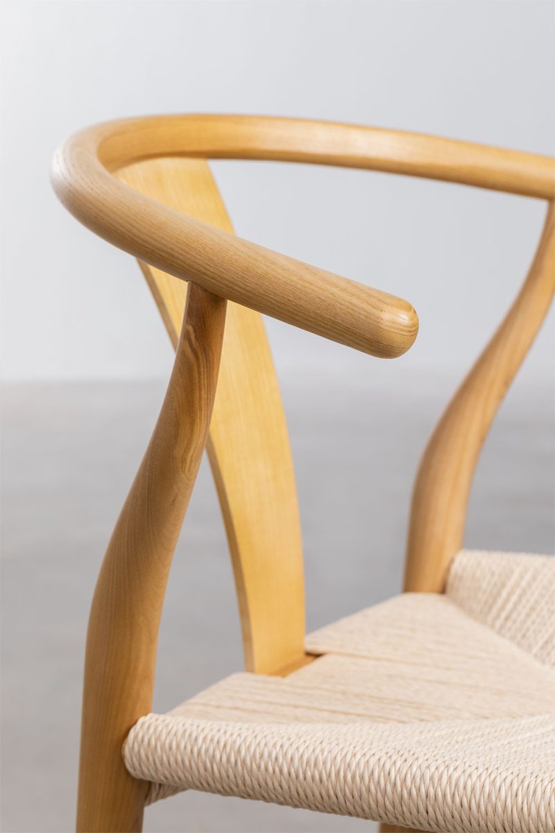 Silla de comedor Wish Madera Natural Tienda decoración Jameos Estudio