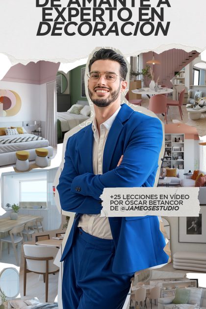 Curso Online "De amante a experto en decoración"