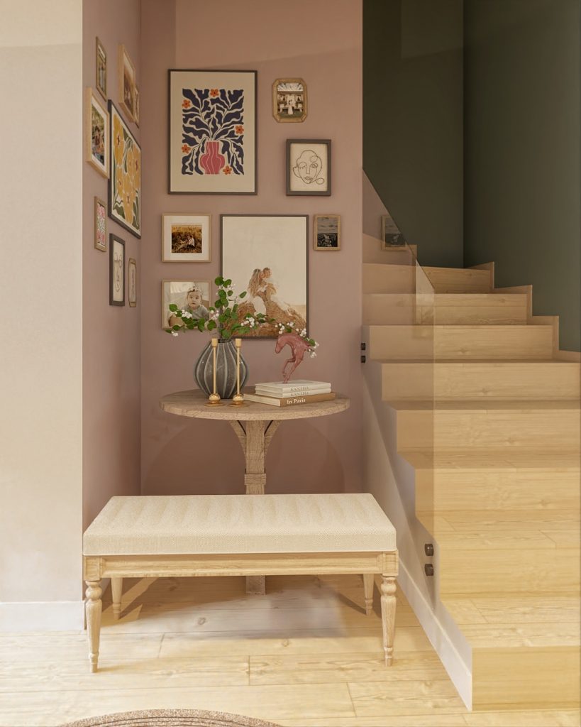 Proyecto de diseño de interiores y decoración. Asesoramiento decorativo Casa 5+1 en Guía Gran Canaria.