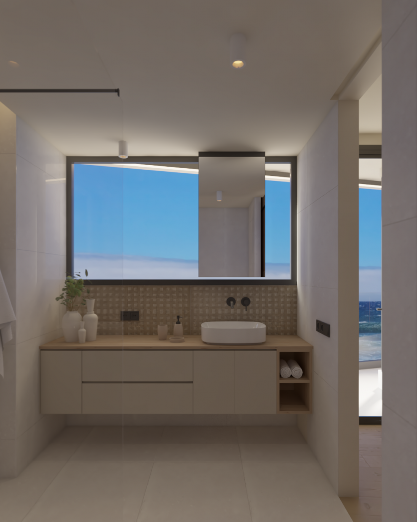 Proyecto de diseño de interiores y decoración. Asesoramiento decorativo Casa KF en Guía Gran Canaria. Renovación de habitación en Gran Canaria.