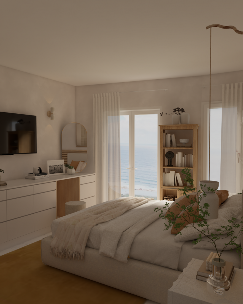Proyecto de diseño de interiores y decoración. Asesoramiento decorativo Casa CV en Guía Gran Canaria.