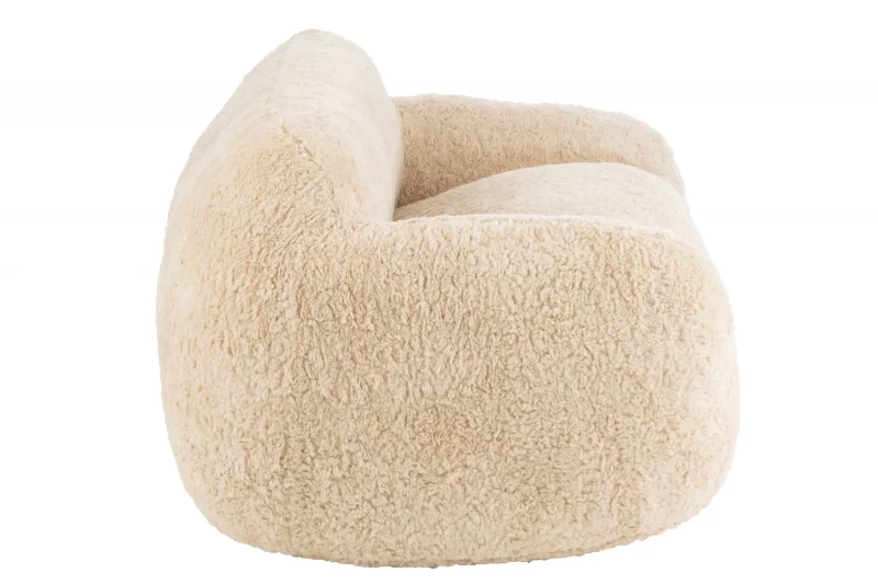 Sofá borreguito crema tienda online Jameos Estudio