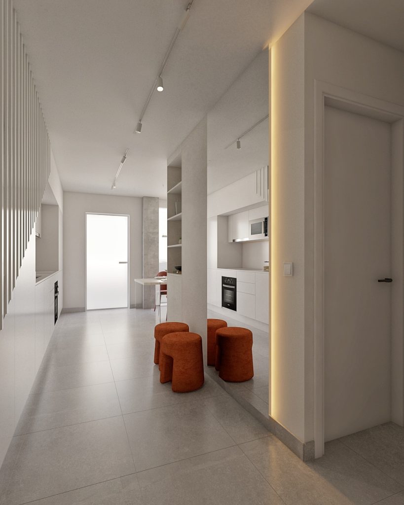 Proyecto de diseño de interiores y decoración. Asesoramiento decorativo Casa LZ en Guía Gran Canaria.