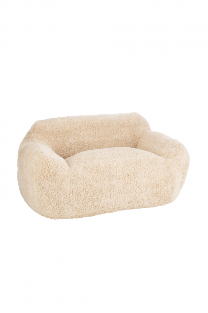 Sofá borreguito crema tienda online Jameos Estudio
