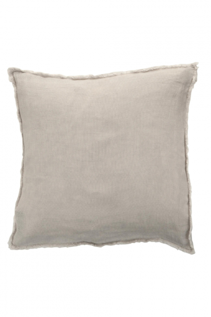 Cojín gris suave en lino Tienda online Jameos Estudio.