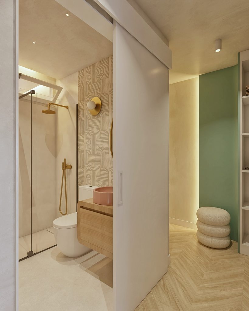 Proyecto de diseño de interiores y decoración. Asesoramiento decorativo Casa LH en Guía Gran Canaria. Renovación de habitación en Gran Canaria.