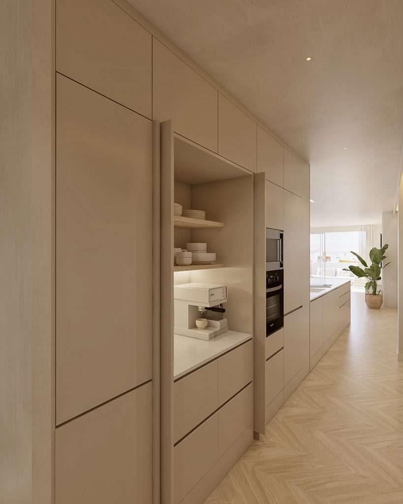 Proyecto de diseño de interiores y decoración. Asesoramiento decorativo Casa LH en Guía Gran Canaria. Renovación de habitación en Gran Canaria.