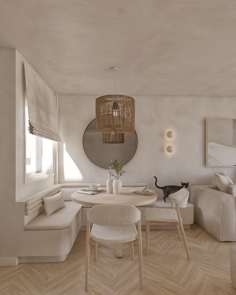 Proyecto de diseño de interiores y decoración. Asesoramiento decorativo Casa LH en Guía Gran Canaria. Renovación de habitación en Gran Canaria.