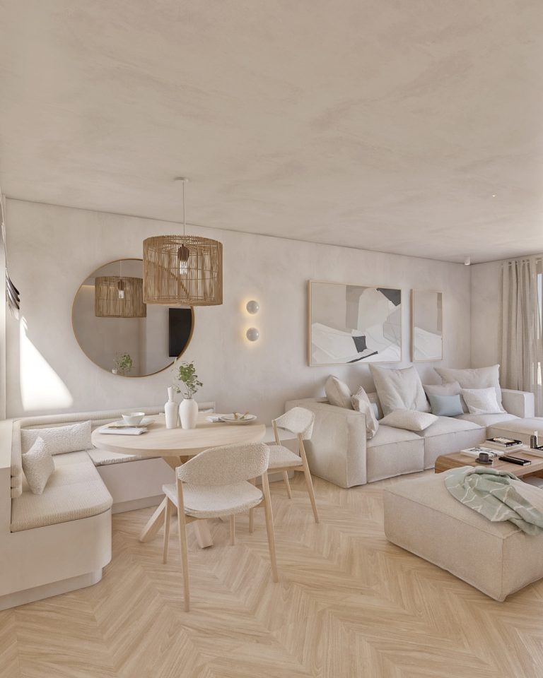 Proyecto de diseño de interiores y decoración. Asesoramiento decorativo Casa LH en Guía Gran Canaria. Renovación de habitación en Gran Canaria.