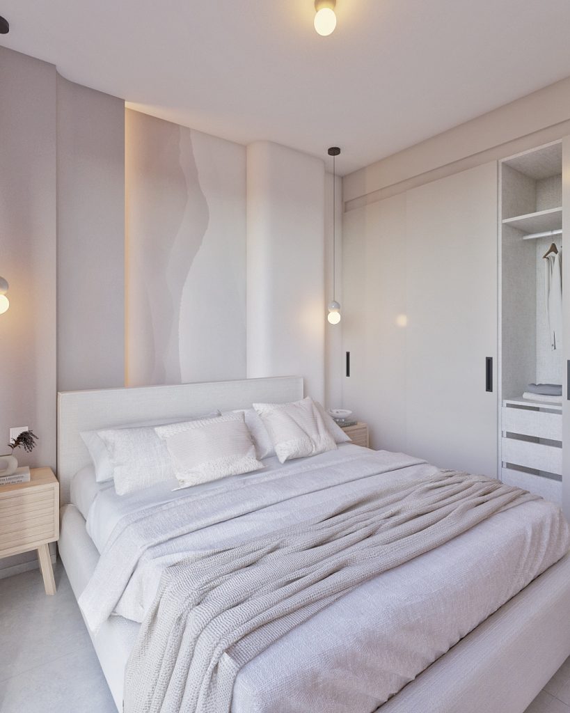 Proyecto de diseño de interiores y decoración. Asesoramiento decorativo Casa LZ en Guía Gran Canaria.