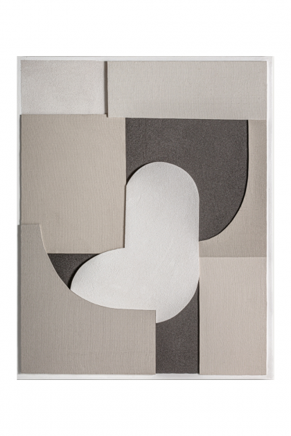 Cuadro en tonos neutros Delahe 120 x 150 cm tienda Jameos Estudio.