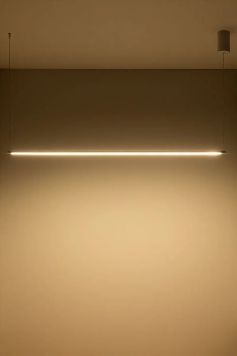 Lampara colgante metal color blanco tienda Jameos Estudio