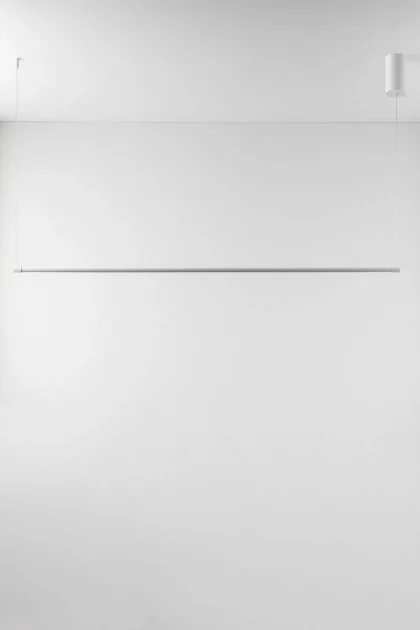 Lampara colgante metal color blanco tienda Jameos Estudio