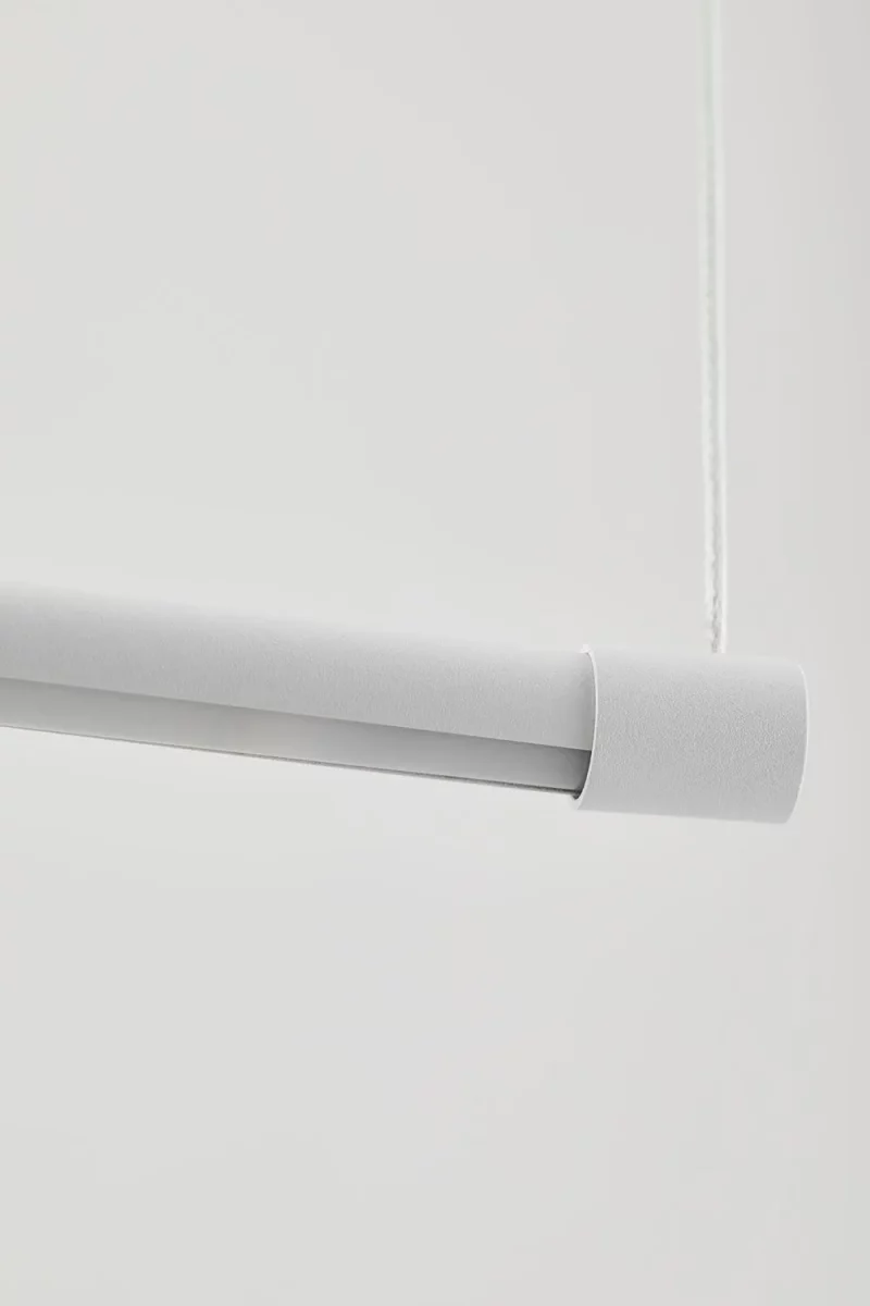 Lampara colgante metal color blanco tienda Jameos Estudio