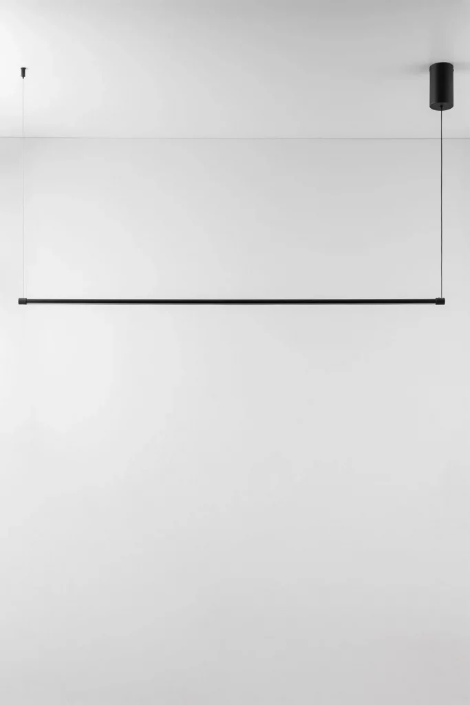 Lampara colgante metal color negro tienda Jameos Estudio