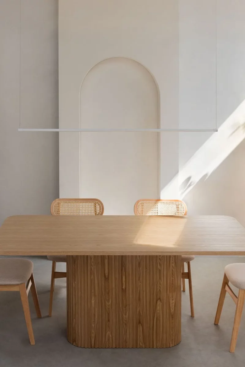 Lampara colgante metal color blanco tienda Jameos Estudio