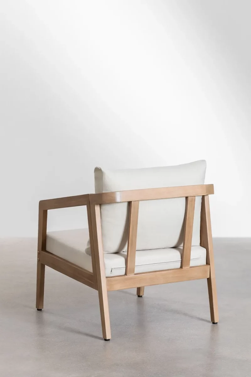 Sillón de exterior en madera de acacia Tienda Jameos Estudio